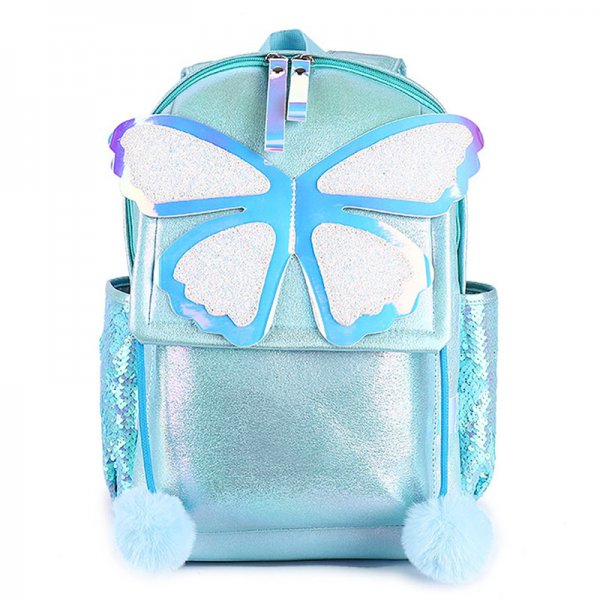 Sequined Butterfly Cute Backpack Female Korean Style Student Schoolbag Female