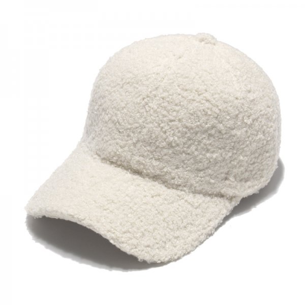 Women's Solid Thermal Lamb Wool Hat