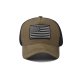 Men's Washed Distressed Breathable Embroidered Hat